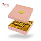 Premium Wedding Favor Bhaji and Sweets Box | 10.5x10.5x2 Inch | Pink