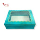 Premium Gift Hamper Box I 10x12x3.5 Inch I Turquoise