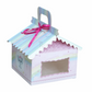 4cc Hut Shape Cupcake Boxes - 6"x6"x4" inch -Theme Elephant Pink Royal Box Shop