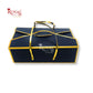 Premium Gift Hamper Bags I Gold Foiling 13.5x7.25x4.5 Inch I I Navy Blue  Color I Occasion Gifting Hamper Bags