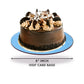 8" Inch MDF Cake Base Board Round Shape I Blue Color