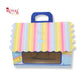 Baby Blue Elephant Hut Gift Box - 10 x 6.75 x 3.75 Inch Royal Box Shop