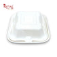 Bento Cake Boxes I 6x6x3 Inch I Korean Clamshell Take Away Boxes For Cake, Pie, Cupcake, Cookies, Muffin, Dessert & Brownie Royal Box Shop