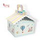 Blue Balloon Hut Gift Boxes I 6"x6"x4" Inch I Baby Showers, Birthdays, Announcements Royal Box Shop