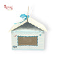 Blue Balloon Hut Gift Boxes I 6"x6"x4" Inch I Baby Showers, Birthdays, Announcements Royal Box Shop