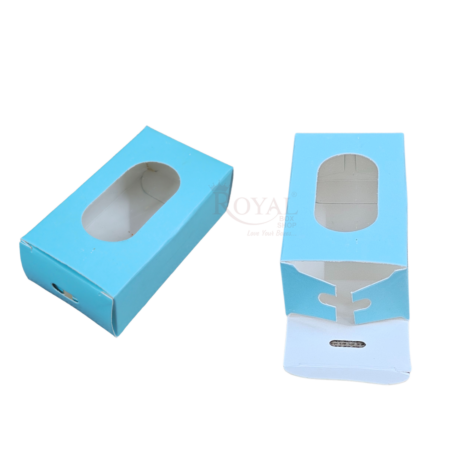 Cakesicles Box 1 Cavity - Blue - 5 x 9 x 3 CM Royal Box Shop