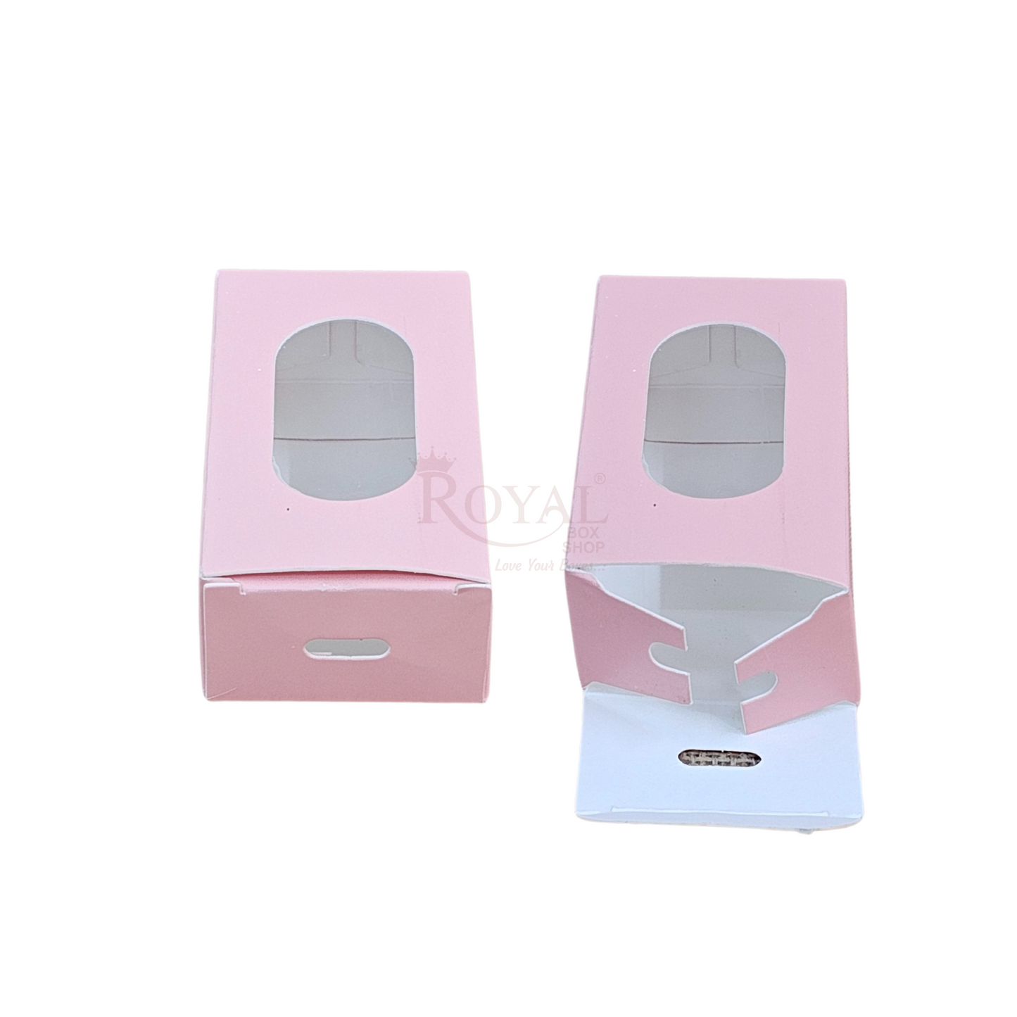 Cakesicles Box 1 Cavity - Pink - 5 x 9 x 3 CM Royal Box Shop