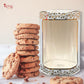 Cookies Box with Window I White in Gold leafing Print I Size 5x3x3 inches Royal Box Shop