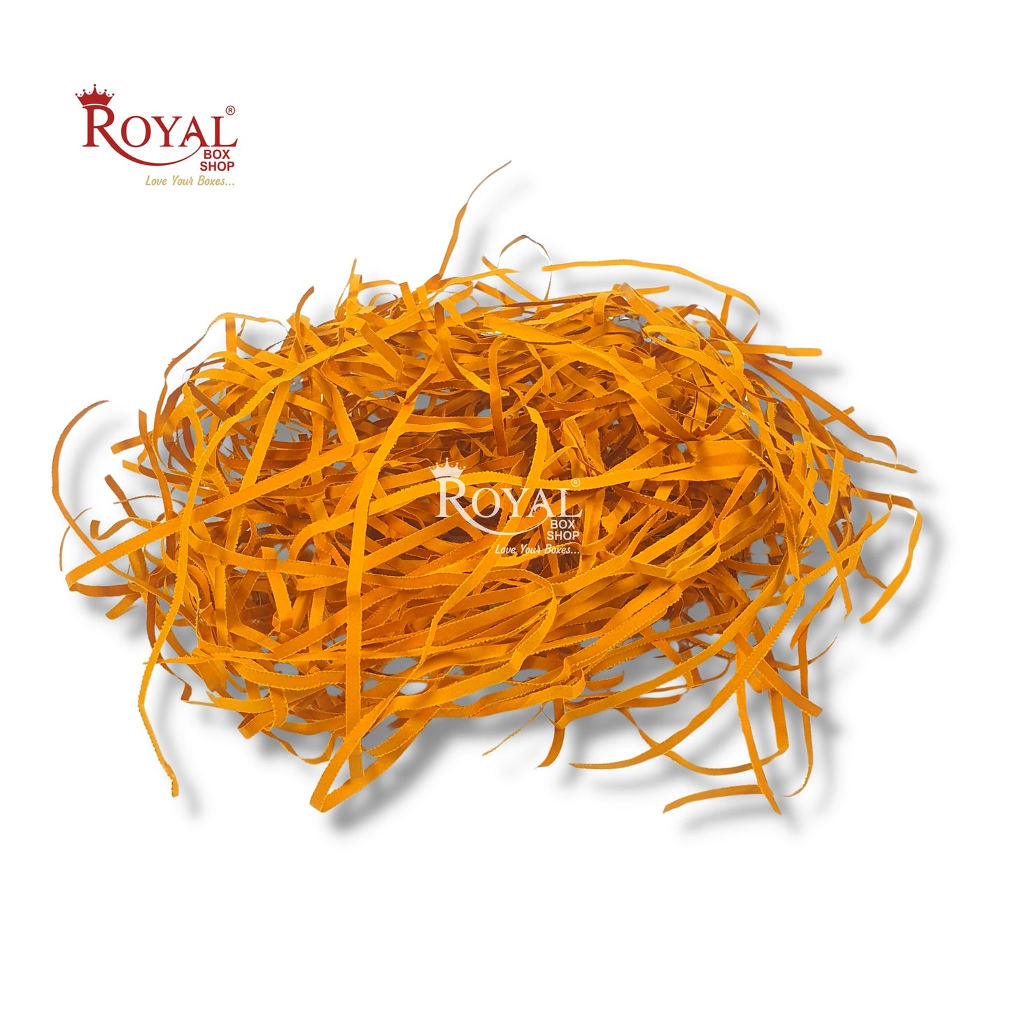 RoyalBoxShop® Premium Shredded Paper for Gift Packing (100g) I Gold Shade