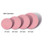 8" Inch MDF Cake Base Board Round Shape I Pink Color