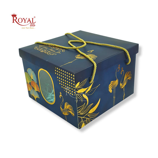 Premium Cottage Hamper Gift Box I RBF-17 D1 I Perfect for Diwali Gifts, Room Hampers, Special Occasions & More Royal Box Shop