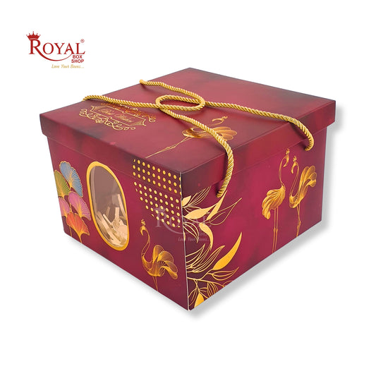 Premium Cottage Hamper Gift Box I RBF-17 D2 I Perfect for Diwali Gifts, Room Hampers, Special Occasions & More Royal Box Shop