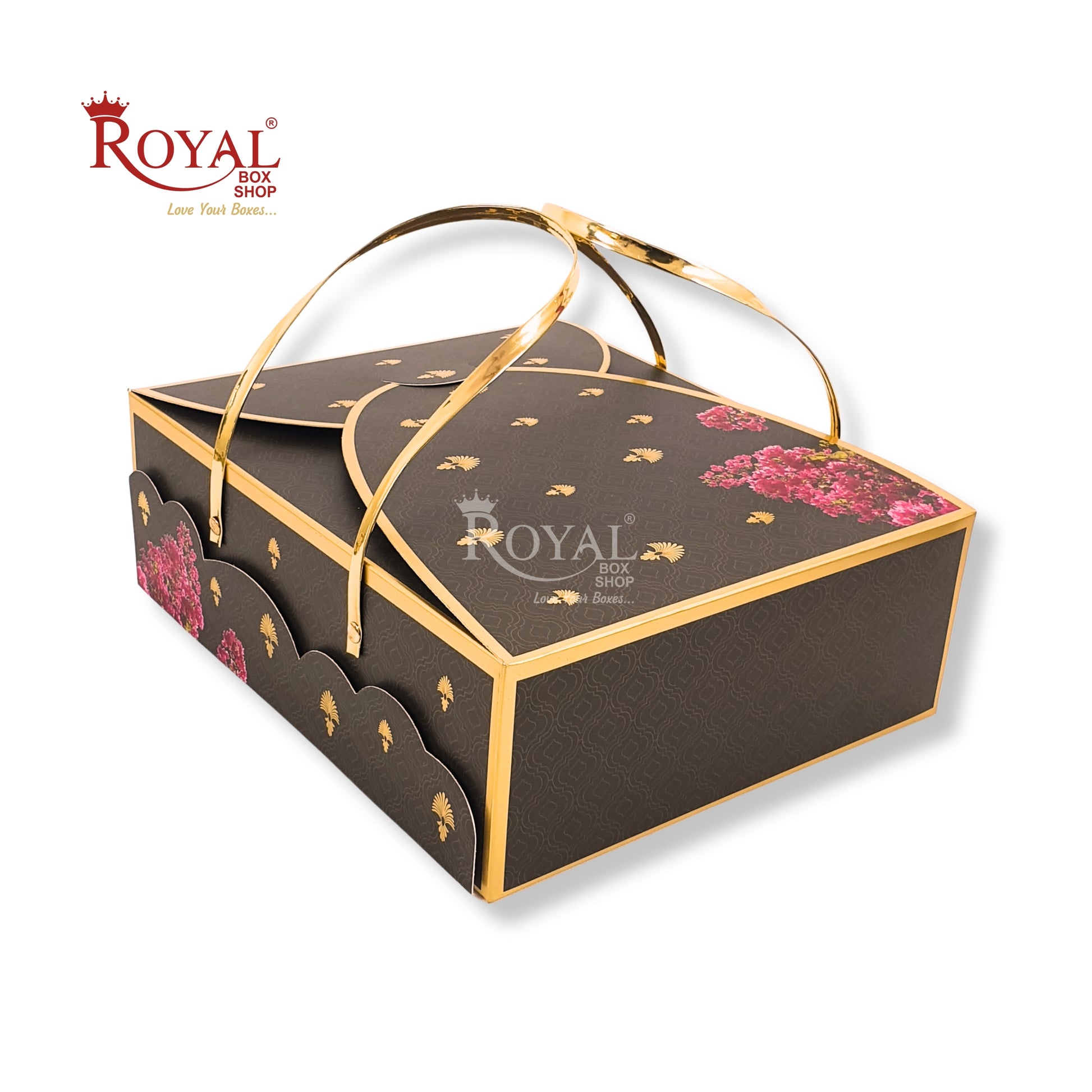 Premium Festival Hamper Box I RBF-14 D1 I 12x10x4 Inch I Perfect for Diwali, Rakhi, Weddings & More Royal Box Shop