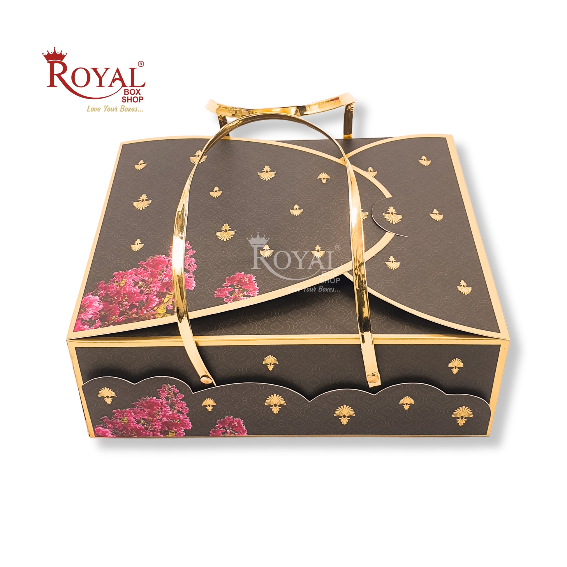 Premium Festival Hamper Box I RBF-14 D1 I 12x10x4 Inch I Perfect for Diwali, Rakhi, Weddings & More Royal Box Shop