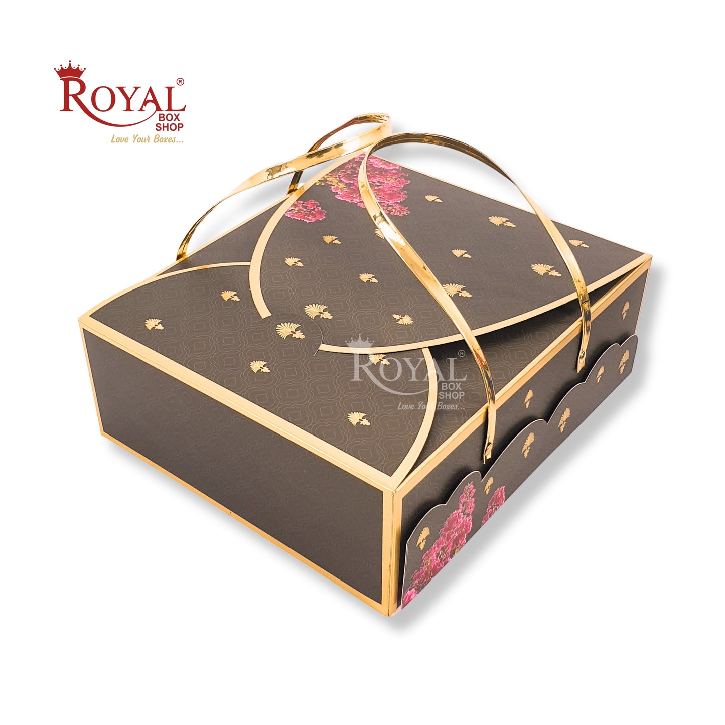 Premium Festival Hamper Box I RBF-14 D1 I 12x10x4 Inch I Perfect for Diwali, Rakhi, Weddings & More Royal Box Shop