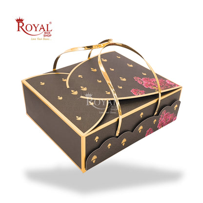 Premium Festival Hamper Box I RBF-14 D1 I 12x10x4 Inch I Perfect for Diwali, Rakhi, Weddings & More