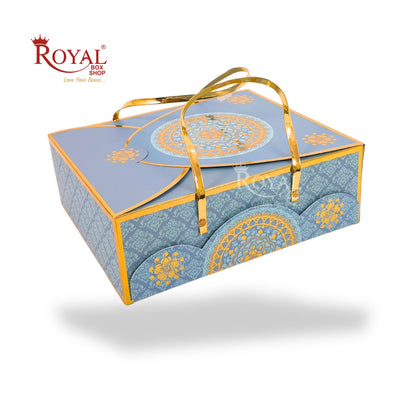 Premium Festival Hamper Box I RBF-14 D2 I 12x10x4 Inch I Perfect for Diwali, Rakhi, Weddings & More