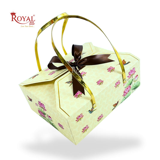 Premium Gift Hamper Bag I RBF-32 D1 I 10x8x3.5 Inch