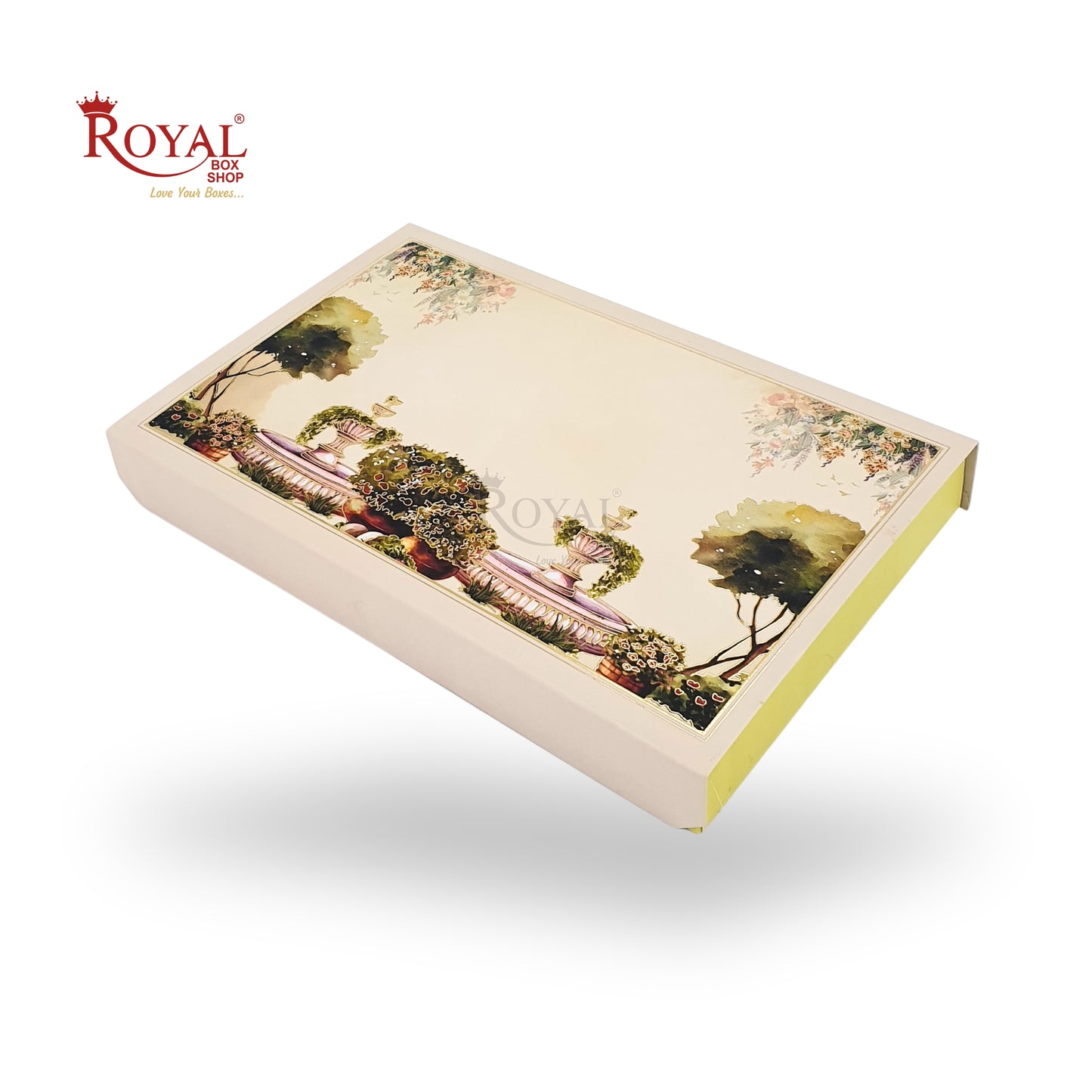 Luxury Indian Wedding Favor Box For Bhaji and Sweets | Royal Box Shop (RBK-141-D2)