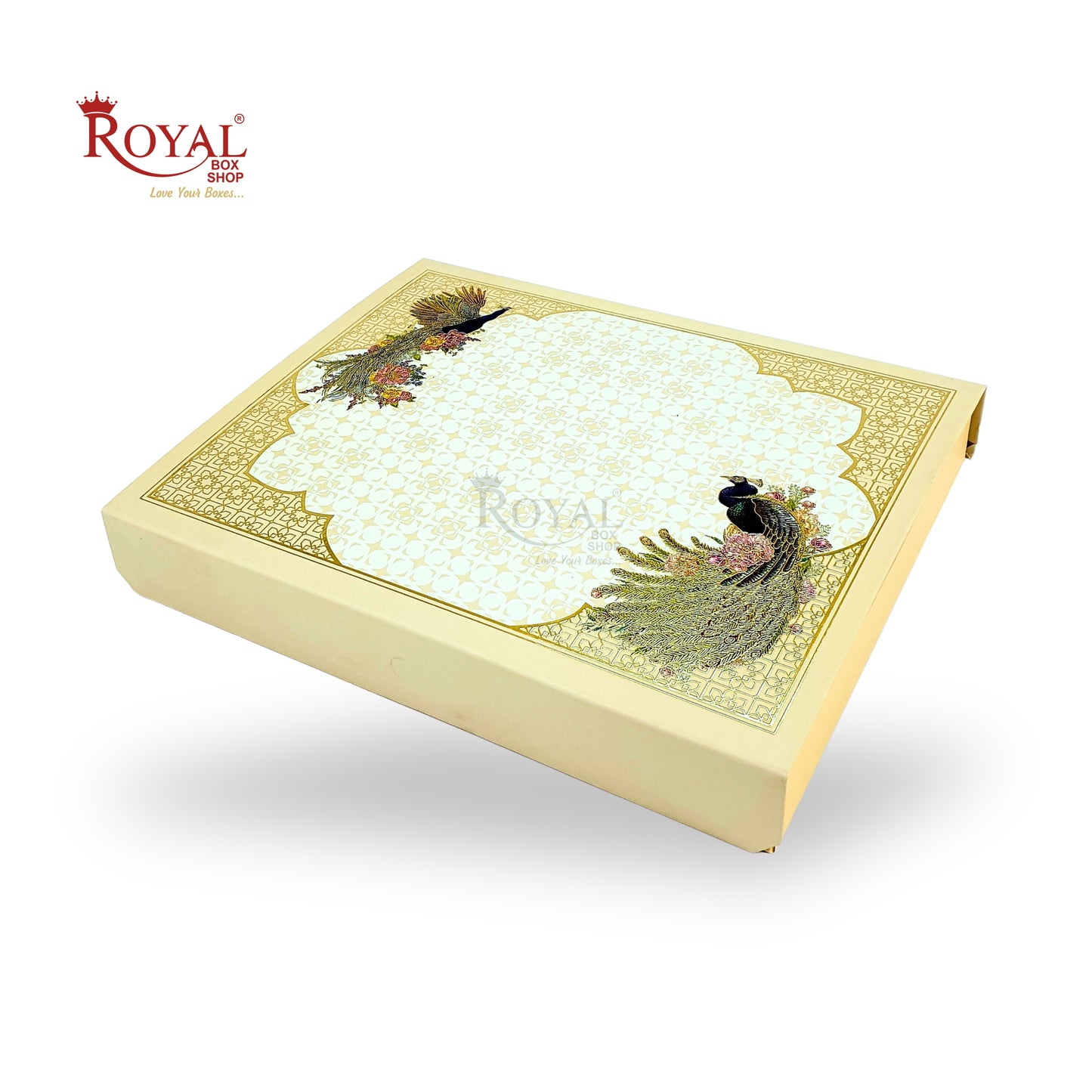 Luxury Indian Wedding Favor Box For Bhaji and Sweets | Royal Box Shop (RBK-143-D2)