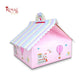 RoyalBoxShop® 9cc Hut Shape Cupcake Boxes I 10"x10"x4" inch I Balloon Pink Theme Royal Box Shop