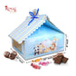 RoyalBoxShop® 9cc Hut Shape Cupcake Boxes I 10"x10"x4" inch I Zoo Theme Royal Box Shop