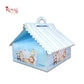 RoyalBoxShop® 9cc Hut Shape Cupcake Boxes I 10"x10"x4" inch I Zoo Theme Royal Box Shop