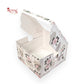 RoyalBoxShop® Window Cake Box I 8"x8"x5" I Flower Print I FBB Paper I 300 GSM Royal Box Shop