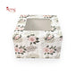 RoyalBoxShop® Window Cake Box I 8"x8"x5" I Flower Print I FBB Paper I 300 GSM Royal Box Shop