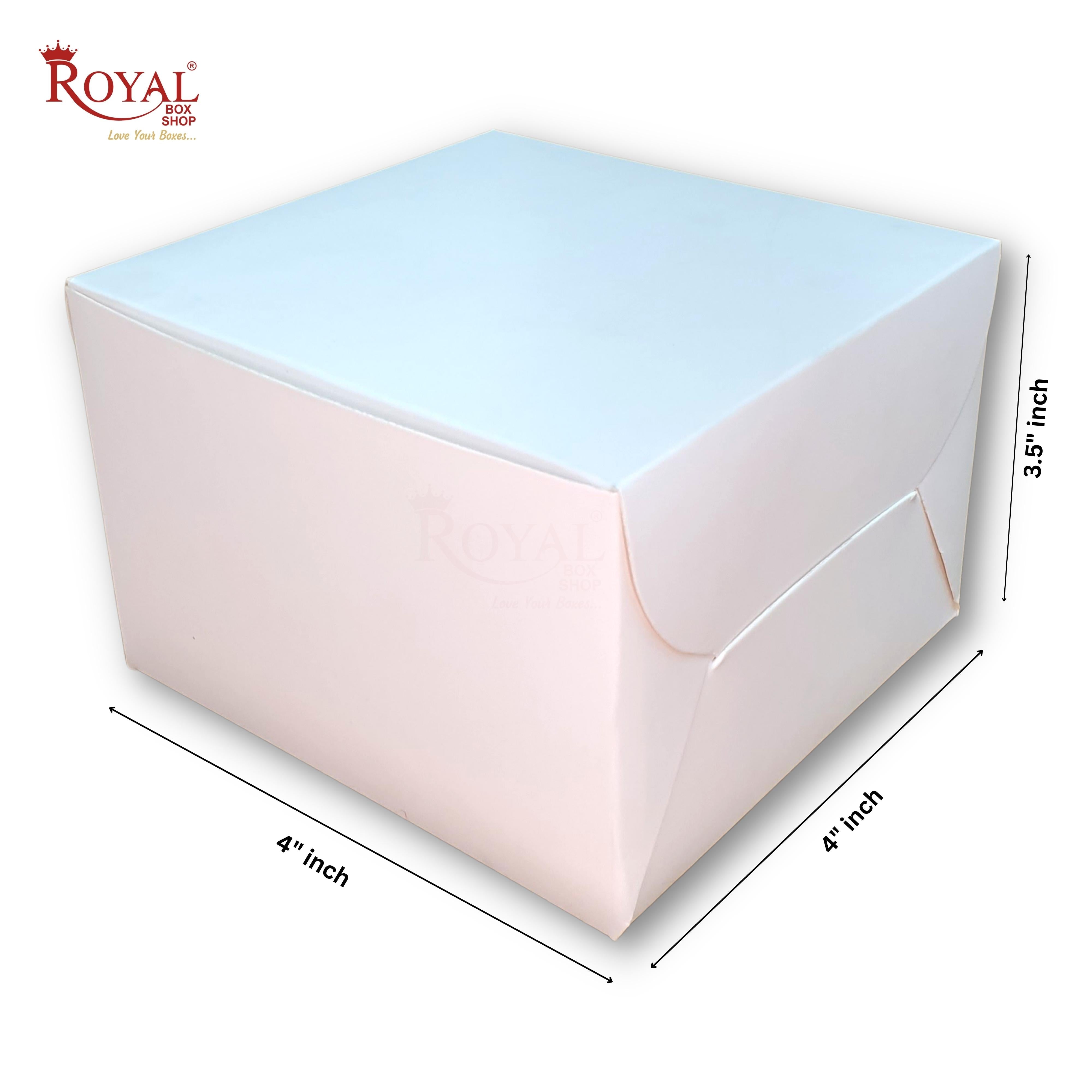 Tall Cake Box | Silver Tier Cake Box - Box World Online