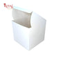 Tall Cake Box L-shape Window - 8"x8"x8"inches - Solid White Color